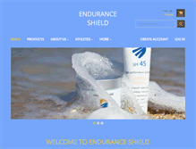 Tablet Screenshot of enduranceshield.com